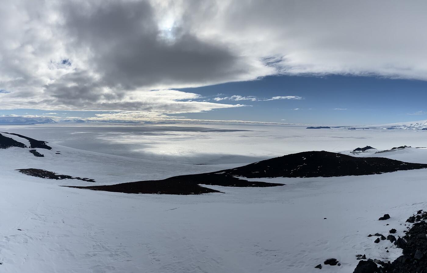 Panorama of Allan Hills, Antarctica