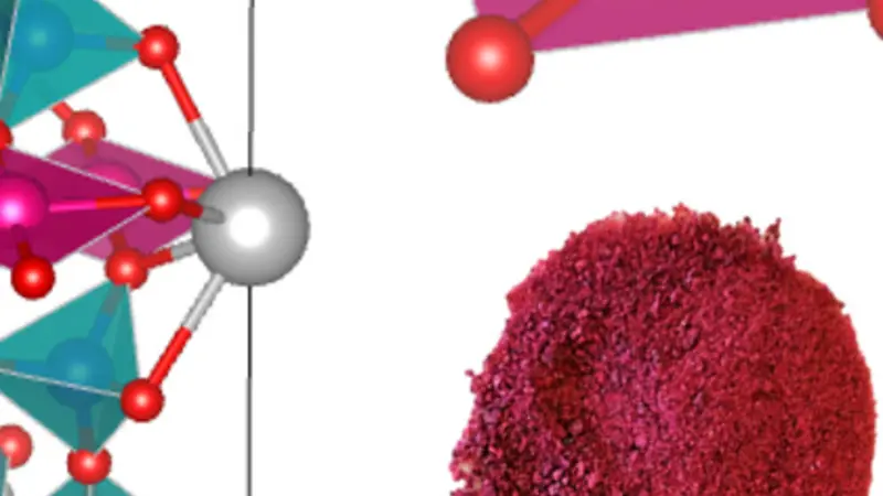 New magenta pigment and its crystal structure