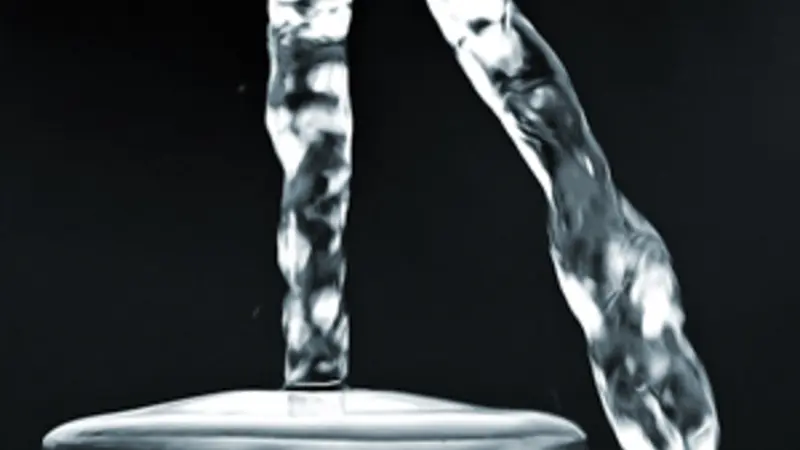 Stock image of clean water