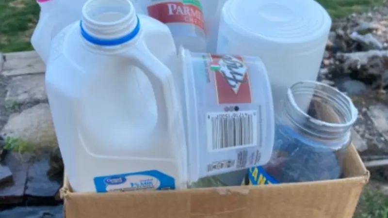 Plastic waste