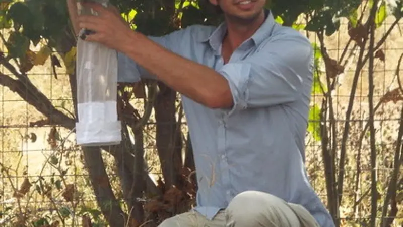 Using a mosquito trap in South Africa