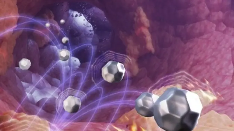 Nanoparticles accumulating in tumor