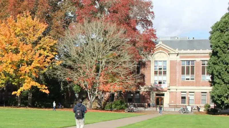 OSU campus in autumn