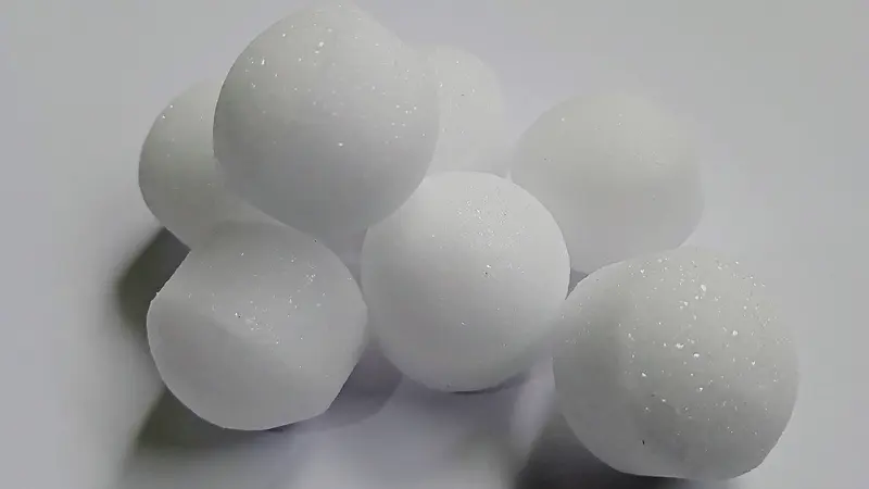 white colored mothball