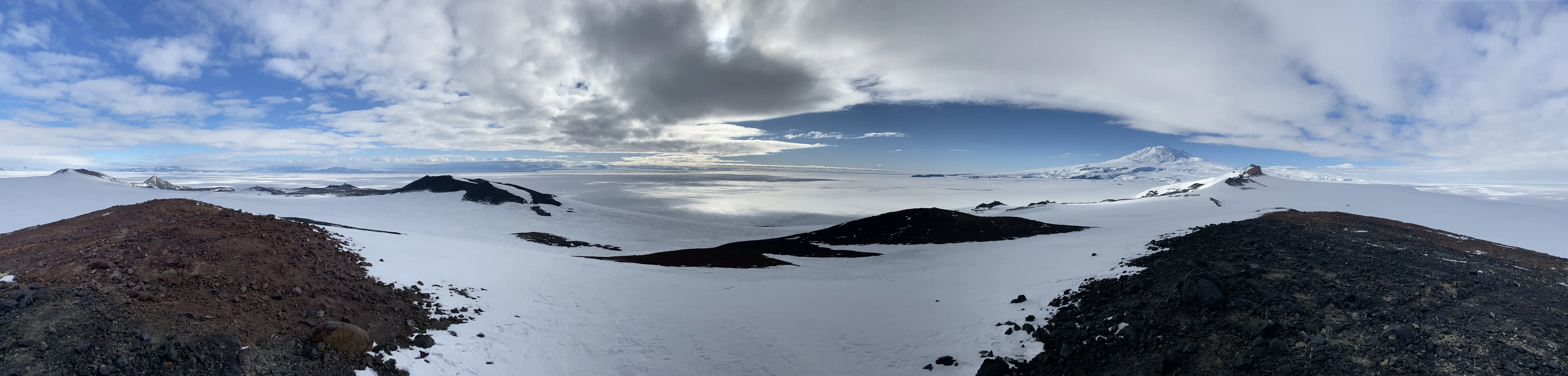 Panorama of Allan Hills, Antarctica