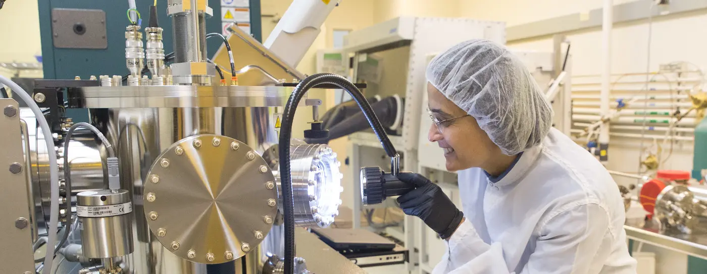 OSU professor of electrical engineering and computer science Pallavi Dhagat will be a key member of OSU's team in a project to advance semiconductor technologies in the Northwest (photo by Johanna Carson). 