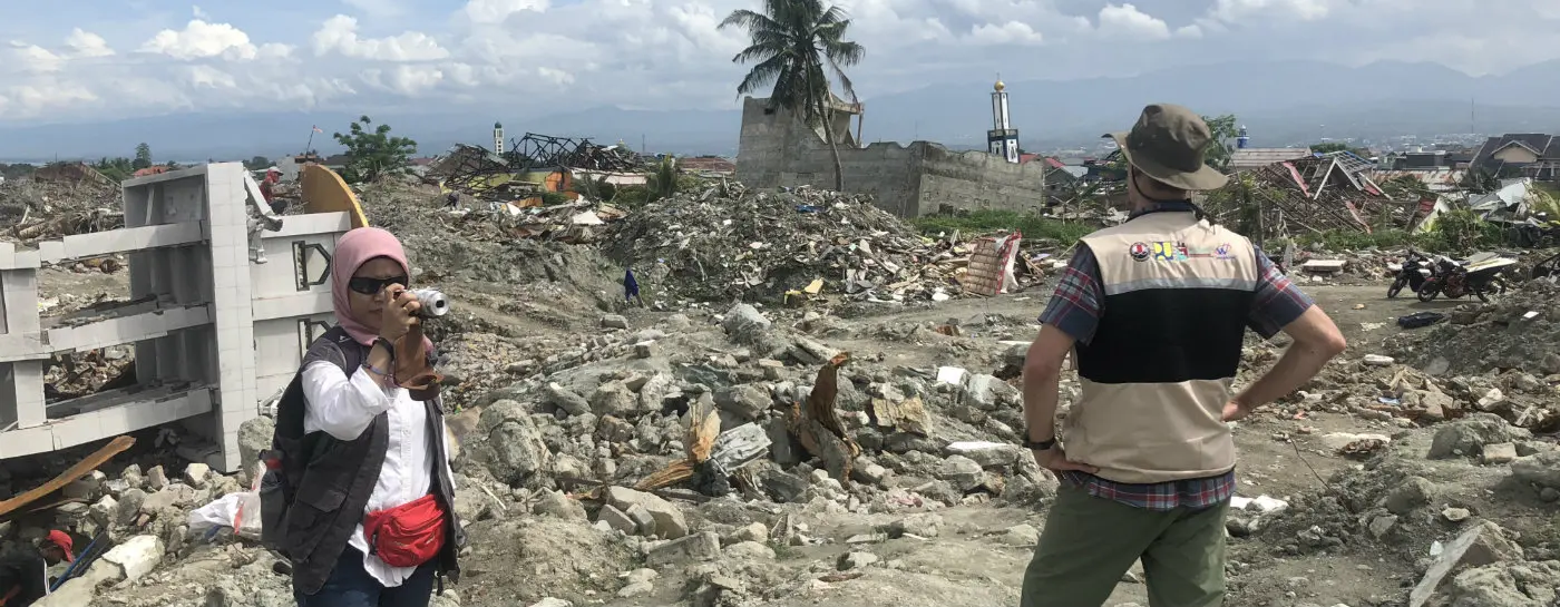 Quake rubble