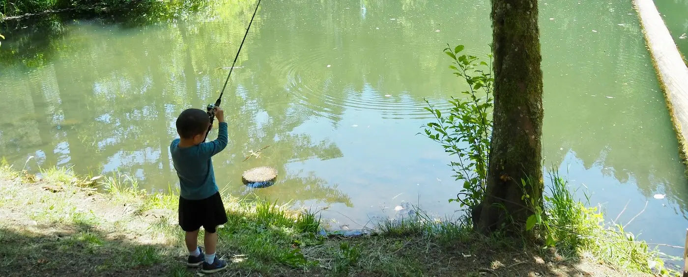 Young angler, Get Outdoors Day 2018, photo by Julia Lont