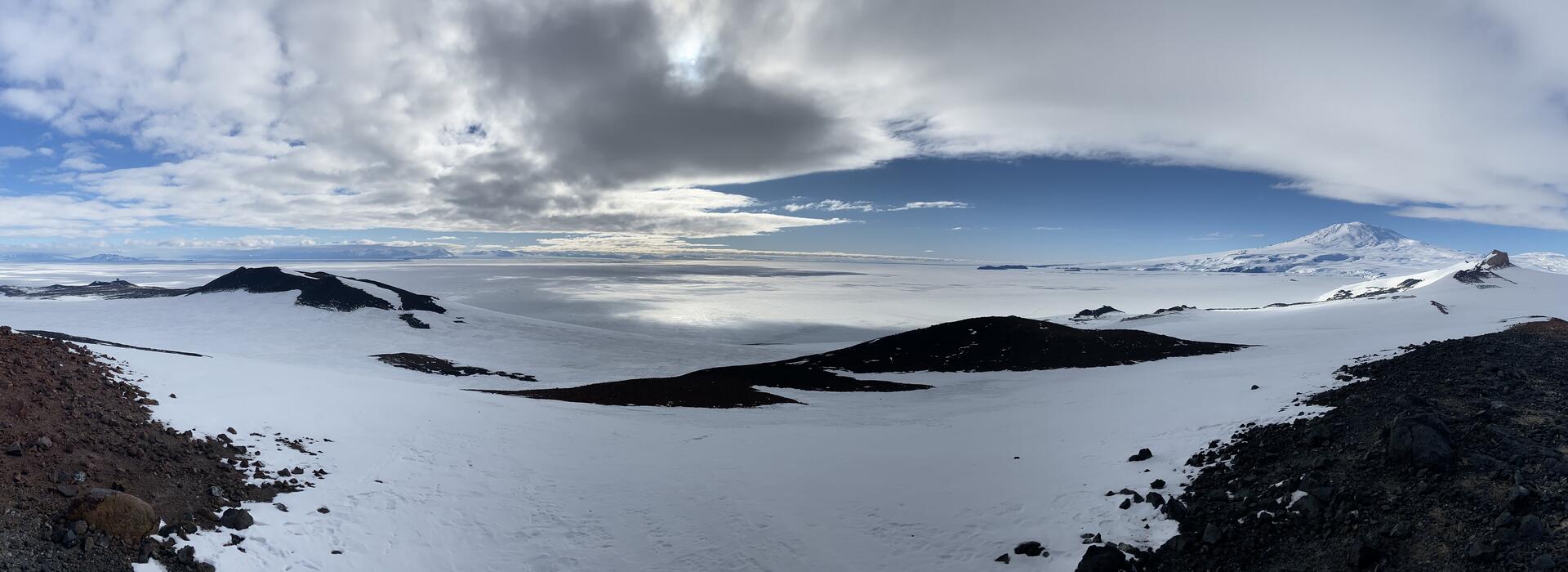 Panorama of Allan Hills, Antarctica