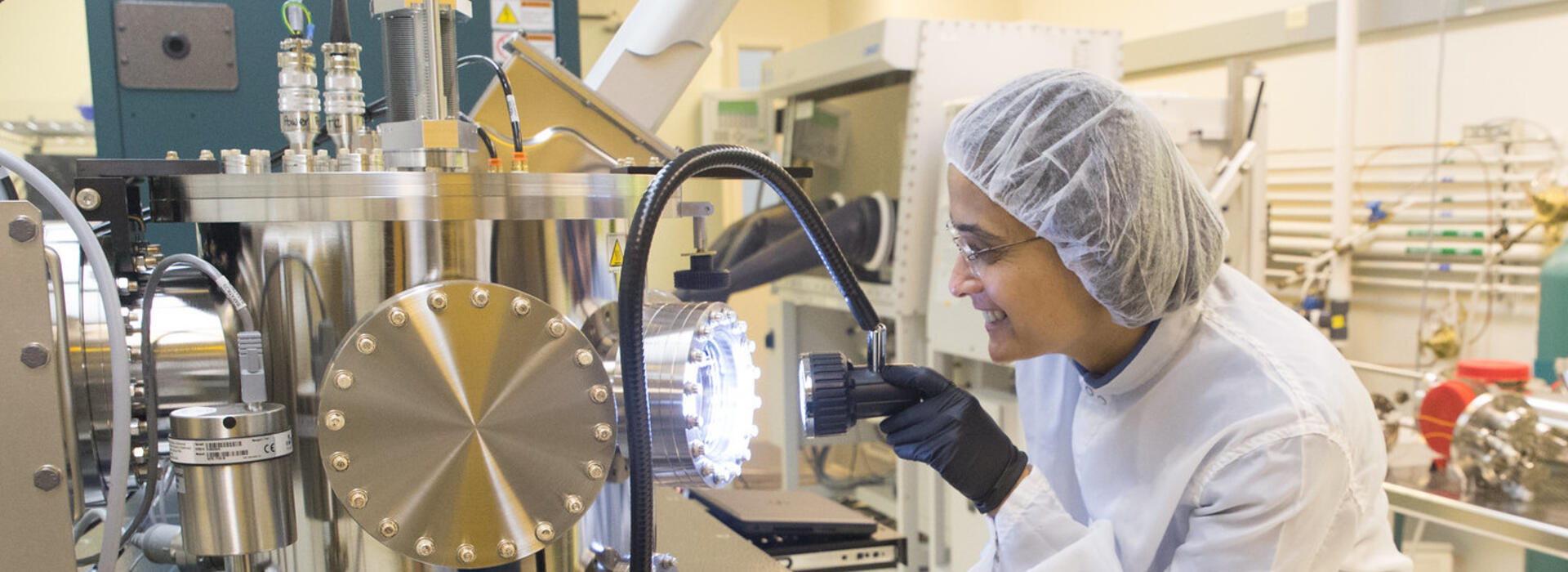OSU professor of electrical engineering and computer science Pallavi Dhagat will be a key member of OSU's team in a project to advance semiconductor technologies in the Northwest (photo by Johanna Carson). 