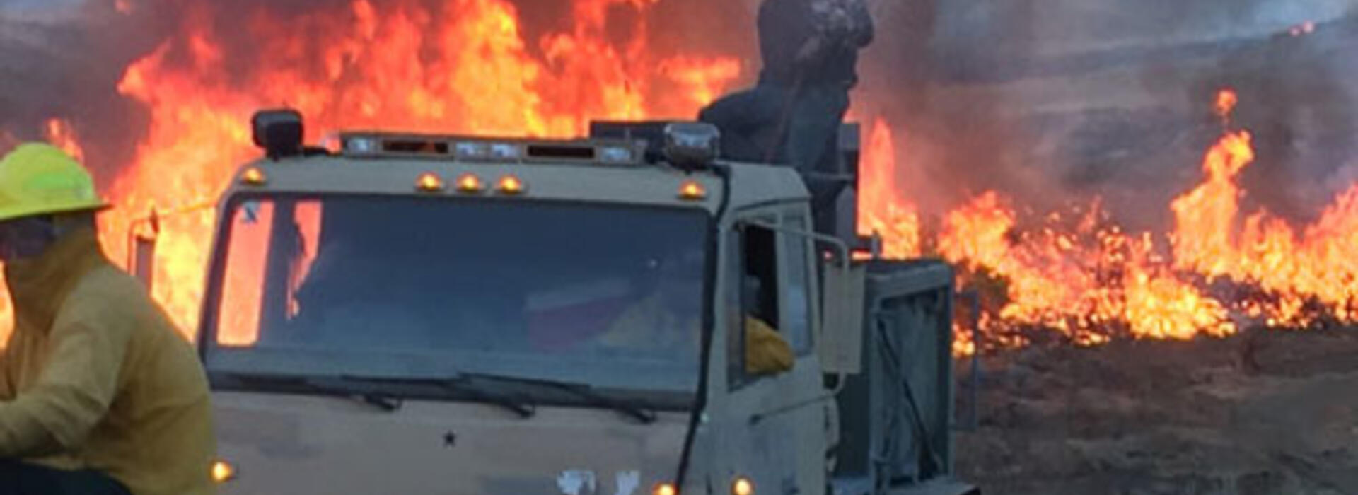 RFPA members responding to the 2016 Cherry Road fire in Jordan Valley, Oregon. 