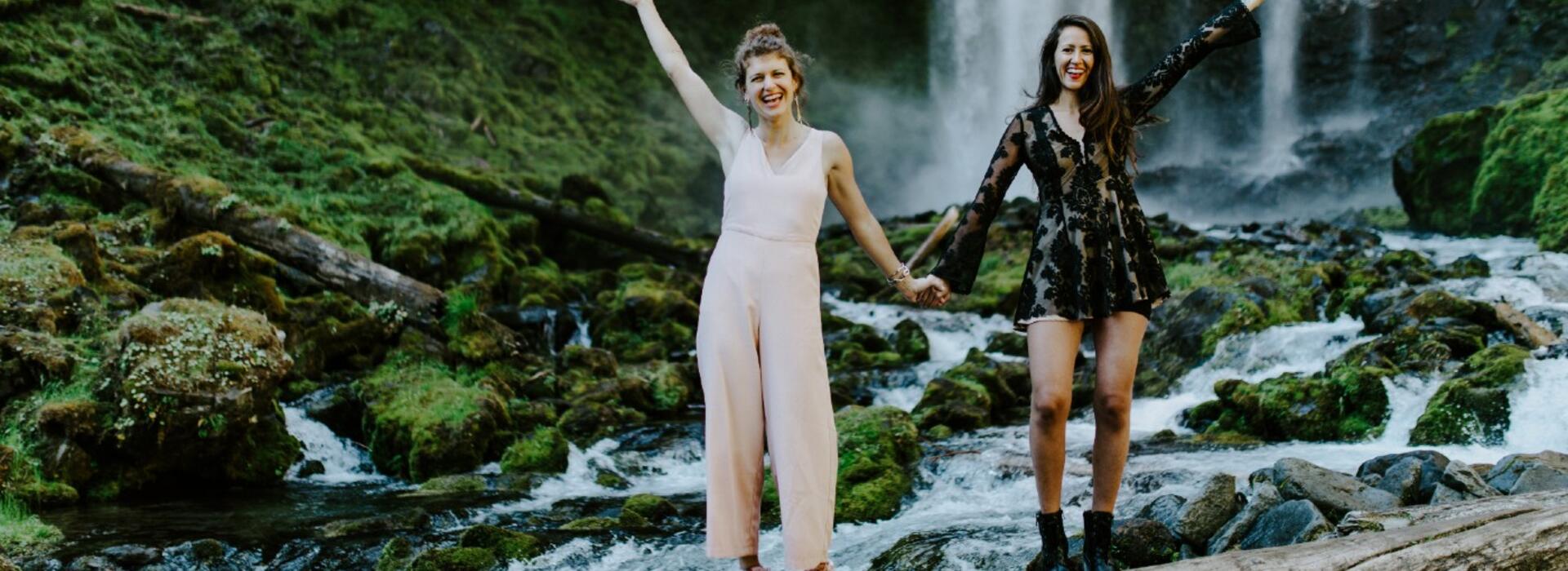 Heather and Margaux Masson-Forsythe