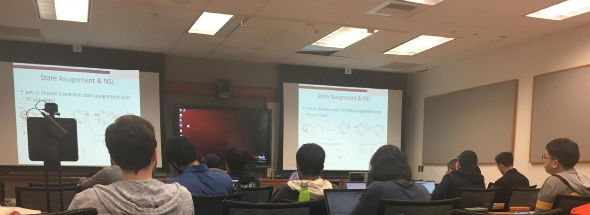 Robots in classroom